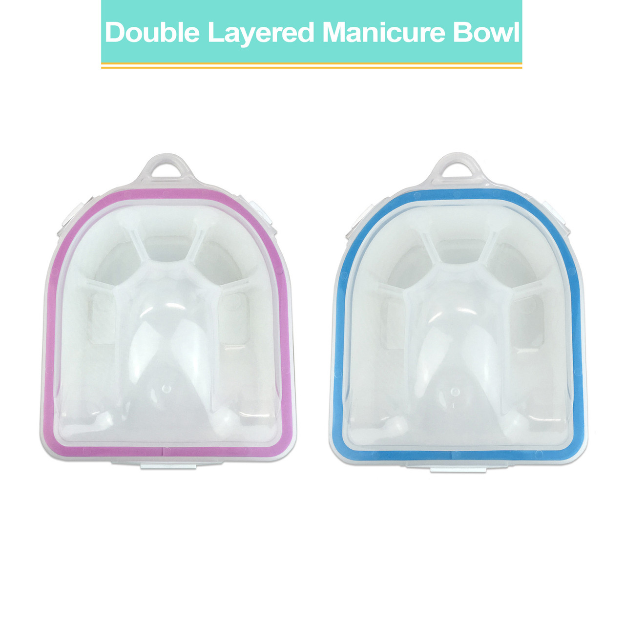 Beauticom Double Layer Manicure Bowl